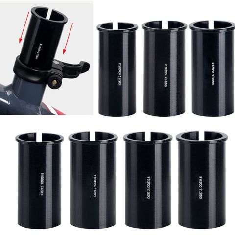 Aluminum Alloy Bicycle Seatpost Sleeve Convert Seat Post Tube Conversion Adapter 22.2/25.4/27.2/28.6/31.6mm ► Photo 1/6