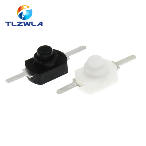 10PCS 12*8MM DC 30V 1A On Off Mini Push Button Switch for Electric Torch 1208YD Self Locking ► Photo 1/5