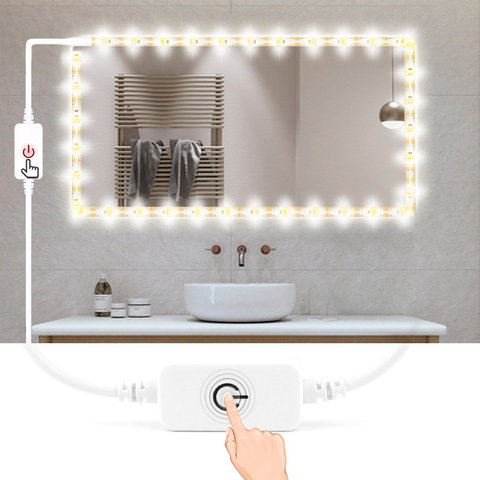 Dimmable Strip Led For Mirror Table, Waterproof Led Lights For Bathroom