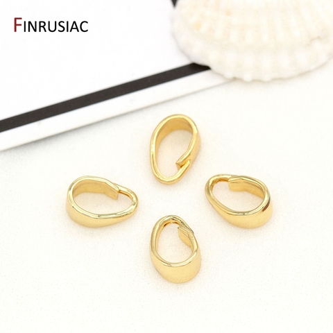 14K Gold Plated Bale Pinch Clasp For Pendant Making DIY Necklace Jewelry Making Findings ► Photo 1/6