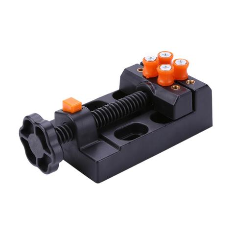 1pc Black Jaw Bench Clamp Mini Drill Press Vice Micro Clip Opening Parallel Table Flat Vise Jewelry Watch Repair Tool Kits ► Photo 1/6