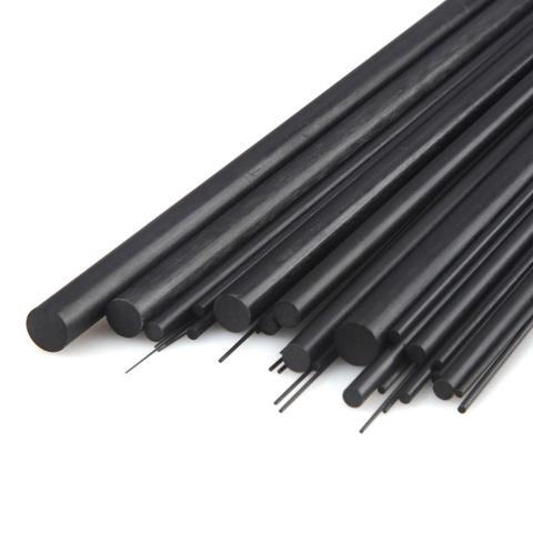5pcs Carbon Fiber Rod Dia 1mm 2mm 3mm 4mm 5mm 6mm Length 500mm 3 Fibra de carbono ► Photo 1/4