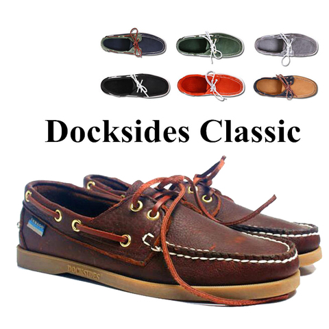 Mens Women Spinnaker Genuine Suede Leather Docksides Classic Boat Shoes High Quality Men 2022A121 ► Photo 1/6