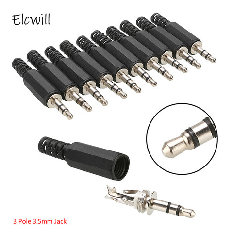 3.5mm Solder Plug  DIY Audio Earphone Jack Headphone Speaker Cable Repair Connector Adapter ► Photo 1/6