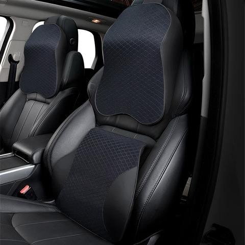 Instantly With Memory Cotton Car Lumbar Support - Perfect For All