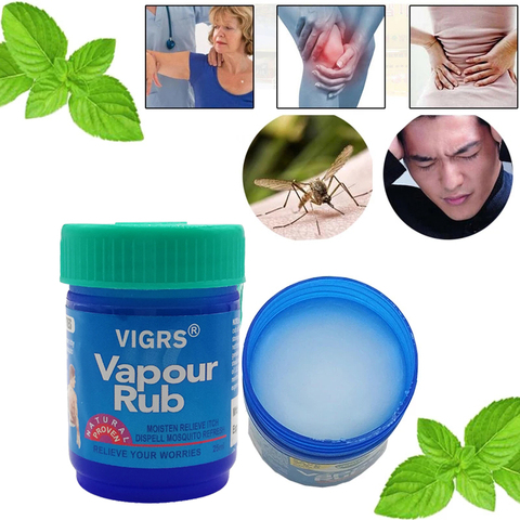 Vapour Rub White Cooling Balm Ointment For Anti Mosquito Headache Toothache Stomachache Dizziness Essential Balm Oil Tiger Balm ► Photo 1/6