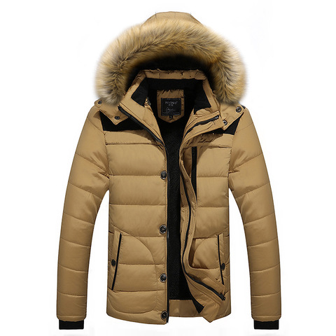 jacket for men hooded 2022 Winter Jacket Men Coat Snow Parka jacket men warm winter coat fashion Male jacket ► Photo 1/6