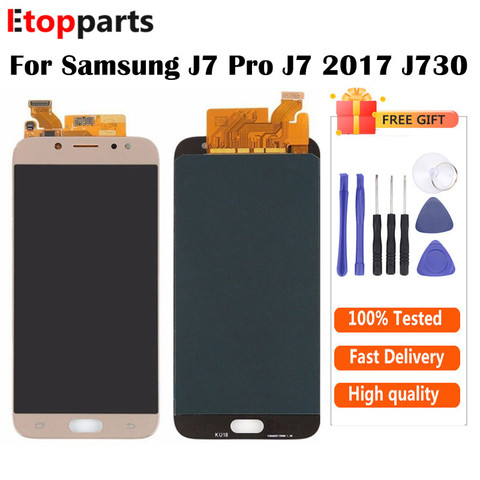 Display J7 Pro For Samsung Galaxy J7 2017 J730 SM-J730F J730FM/DS J730F/DS J730GM/DS LCD Display Touch Screen Digitizer Assembly ► Photo 1/6