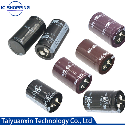 200V 250V 400V 450V Aluminum Electrolytic Capacitor 47 68 82 100 120 150 180 220 270 330 390 470 560 680 820 1000 2200 3300UF ► Photo 1/3