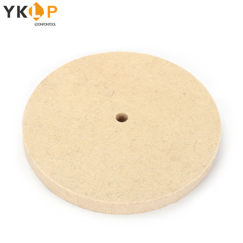 200-300mm Wool Felt Polishing Buffing Wheel Bore 16mm for Metal Marble Glass Ceramics  10MM Inner Diameter 25mm Thickness ► Photo 1/6