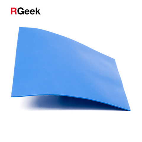 New 6.0 W/mK GPU CPU Heatsink Cooling Conductive Silicone Pad 100mm*100mm*1mm Thermal Pad high quality ► Photo 1/6