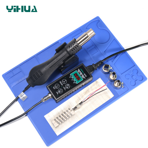 YIHUA 8858 BGA Soldering Rework Station 110V 220V Portable Hot Air Gun Digital Hot Air Blow Dryer Heat Gun Soldering Station ► Photo 1/5