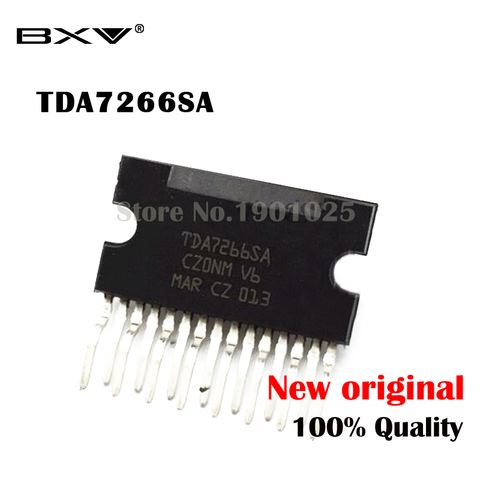 5pcs/lot TDA7266SA TDA7266 ZIP-15  2-channel stereo/audio amplifier new and original ► Photo 1/1