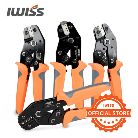 IWISS SN-28B/48B/06/0325  Crimping Pliers Clamp Tools Wire Connector Tool Pliers for JST-SM /Dupont /XH2.54/PH2.0 /Tab Terminal ► Photo 1/6