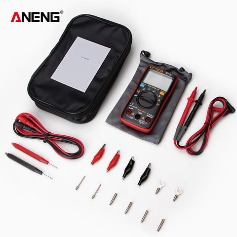 ANENG AN8008 Digital Multimeter True-RMS 9999 counts Square Wave Backlight AC DC Voltage Ammeter Current Ohm Auto/Manual Tester ► Photo 1/6