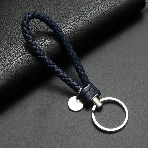 Car Key Chain For Motorcycles Scooters and Cars Key Fobs Leather Rope Key Ring Leather Car Key Chain Men and Women Small Gifts ► Photo 1/6
