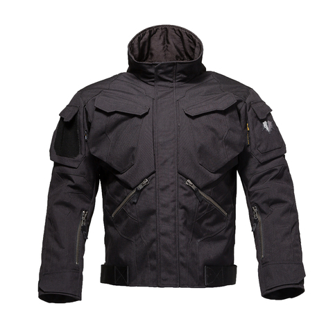 PATHLESS VS-I Men’s CORDURA Survival Protection Tactic Jacket Black ► Photo 1/4