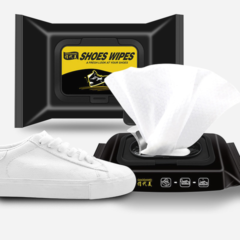 Disposable Shoes Clean Wipes Portable White Shoes Cleaning Care Wipes Sneakers Cleaning Quick Wet Wipes ► Photo 1/1