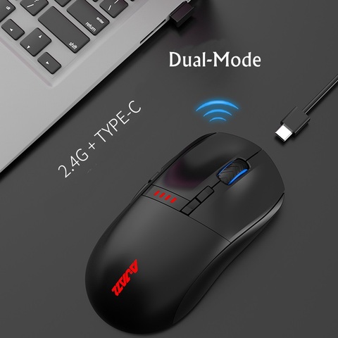All New 16000DPI Ajazz I305 Pro Rechargeable 2.4Ghz/Wired Dual Mode Esport Gaming Mouse  Notebook Desktop Mouse Macro Program ► Photo 1/1