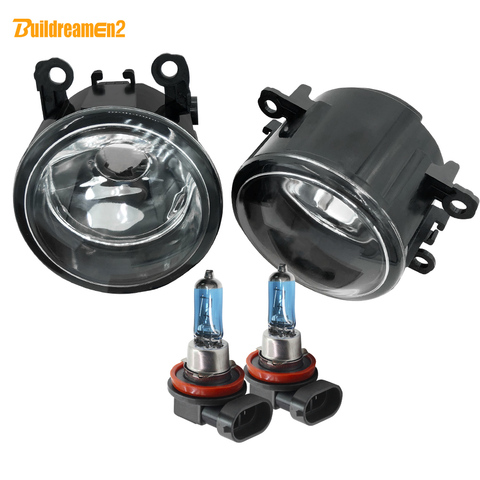 2 X Halogen Fog Light For Peugeot 107 207 301 308 307 3008 407 408 607 2008 4007 4008 5008 Bipper Tepee Car Front Fog Lamp 12V ► Photo 1/6