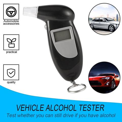 New Digital Alcohol Tester Digital Alcohol Breath Tester Handheld Backlight Breath Analyzer LCD Detector Backlight Light ► Photo 1/6