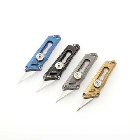 Tacray titanium alloy Mini art knife wallpaper knife portable outdoor survival rescue EDC tools ► Photo 1/6