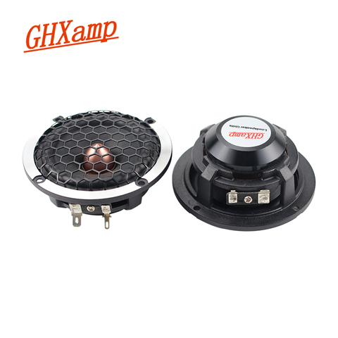 GHXAMP 2PCS 3 inch midrange speaker wool basin car mid DSP 3 way crossover Surround Center pure intermediate frequency 4OHM 30W ► Photo 1/6