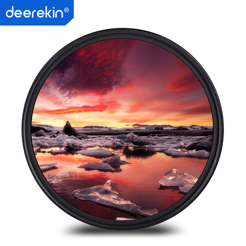 Deerekin Graduated Grey ND 0.9 Filter 37mm 43mm 46mm 40.5mm 49mm 52mm 55mm 58mm 62mm 67mm 72mm 77mm 82mm ► Photo 1/2