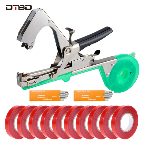 DTBD Labor-Saving Plant Tying Machine Set Hand Tying Binding Machine Minced Vegetable Flower Tapetool Tapener Garden Tools ► Photo 1/6