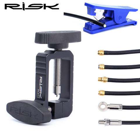 RISK Bicycle Oil Needle Driver Insertion Tool Hydraulic Brake Hose Cutter For Shimano SRAM AVID Magura Formula BH59 BH90 RL212 ► Photo 1/6