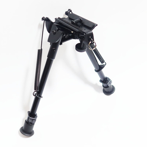 6-9 inchs 9-13 inchs Tactical Rifle Bipod Swivel Spring Return Adjustable Notched Legs Mount Adapter Stud for Shooting Hunting ► Photo 1/6