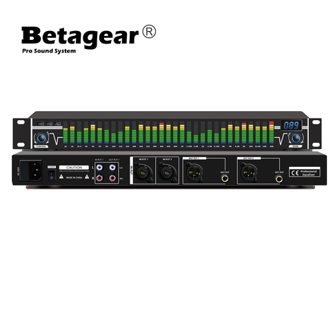 Betagear digital equaliser audio equalizador studio recording EQ-a31 equalizador 20-20Khz professional sound system DJ equipment ► Photo 1/6