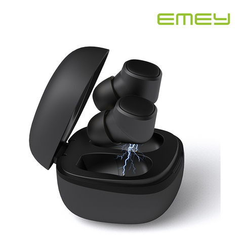 EMEY TWS Earbuds True Wireless Earphones HIFI IPX6 Waterproof Bluetooth with Dual Micphone ► Photo 1/6