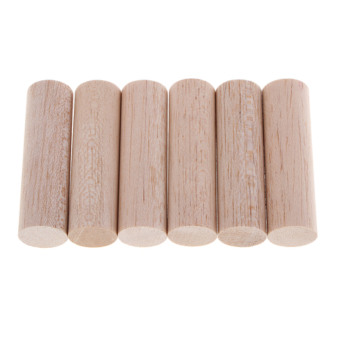 Round Unfinished Balsa Wood Sticks Wooden Dowel Rods for Kids Model Making DIY Craft Home Wedding Party Decoration ► Photo 1/5