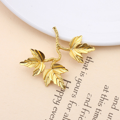 5pcs/lot 40*34mm Maple Leaf Charms Pendants DIY Jewelry Making Supplies New Jewelry Accessories Findings Wholesale Material 0127 ► Photo 1/5