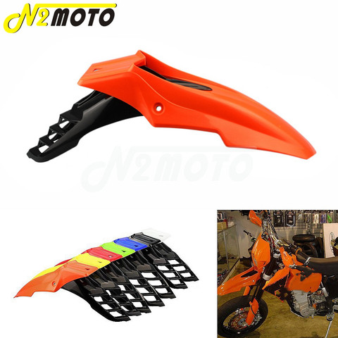 Front Mudguard Mud Guard Motorcycle Front Fender For EVO Motard KTM CRF250R 250X Orange Black Dirt Racing Bike ► Photo 1/6