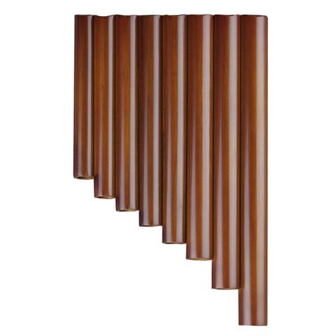 8 Pipes G Key Pan Flute High Quality Pan Pipes Woodwind Instrument Chinese Traditional Musical Instrument Brown Bamboo Pan flute ► Photo 1/6