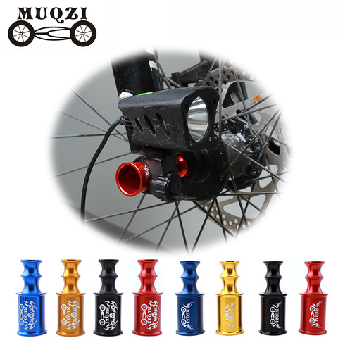 MUQZI Bicycle Hub Quick Release Axis Front Wheel Lamp Holder Cycling Bike Extender Extension Light Mount ► Photo 1/6