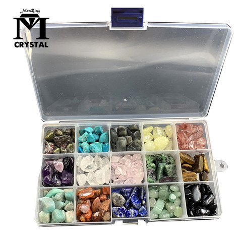 Fifteen kinds Natural crystal and Gemstone Stone Quartz Rock Mineral specimen Healing Reiki home decor ► Photo 1/6
