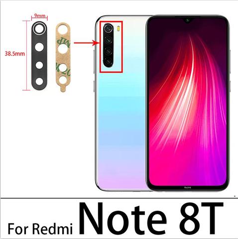 New For Xiaomi Redmi Note 8T Rear Back Camera Glass Lens Redmi Note 8T 8 9 9S Pro 9C Note 10 / For Xiaomi Mi 10 Lite 10T Pro 11 ► Photo 1/6