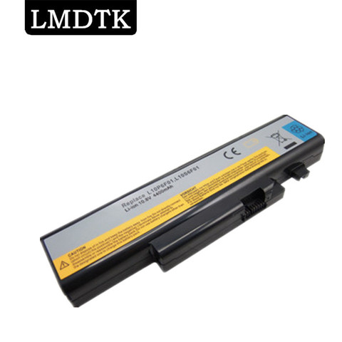 LMDTK 6 CELLS LAPTOP BATTERY FOR LENOVO IdeaPad Y470  Y470A Y570 Y570A 57Y6625 57Y6626 L10C6F01 L10P6F01 L10S6F01 FREE SHIPPING ► Photo 1/5