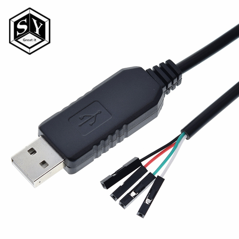 1PCS USB Support to COM Module Cable USB To RS232 TTL UART PL2303HX Auto Converter ► Photo 1/5