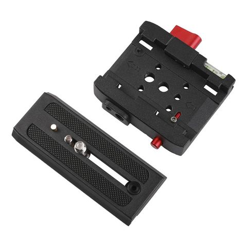 Aluminum Alloy Quick Release Plate Assembly P200 Clamp Adapter for Manfrotto 577 501 500AH 701HDV Q5 Camera Tripod Accessories ► Photo 1/6