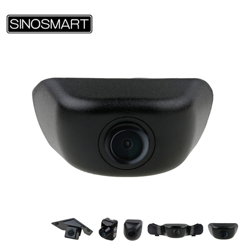 SINOSMART High Quality Car Front View Parking Logo Camera for Mercedes Benz C Series E Class GLC GLK CLS MPV Circle Logo ► Photo 1/4