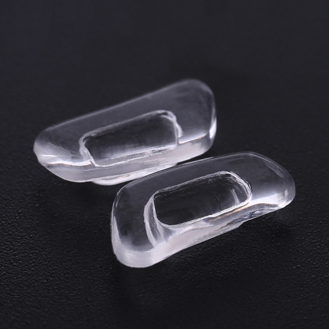 5 Pairs/Lot Inserted Bayonet Silicone Eyeglasses Soft Nose Pads Glasses Massage PXPB ► Photo 1/5