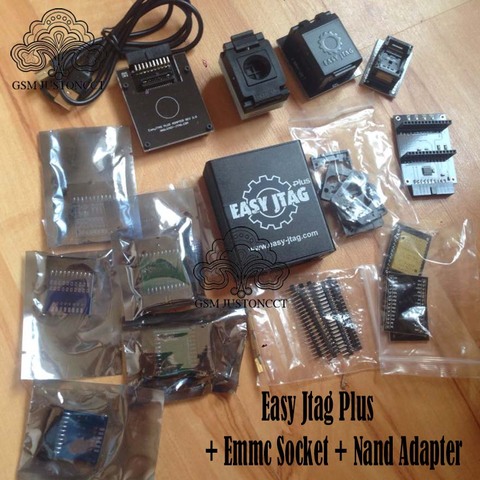 2022 original new z3x easy jtag plus box set + EMMC socket +NAND socket adapter ► Photo 1/6