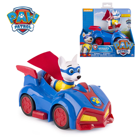 Paw Patrol Apollo Rescue Vehicle Car Anime Figure Toy Patrulla Canina Toys Action Figure Paw Patrol Birthday Boys Gifts ► Photo 1/6