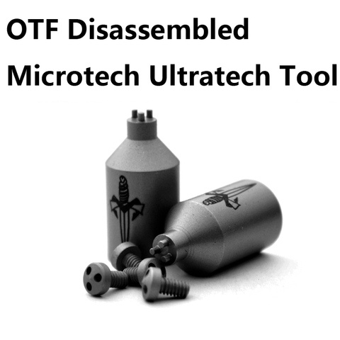 OTF Disassembled Microtech Ultratech Disassembled Tool knife screw Removal Tools For Ultratech Scarab Knife 3 hole model design ► Photo 1/1
