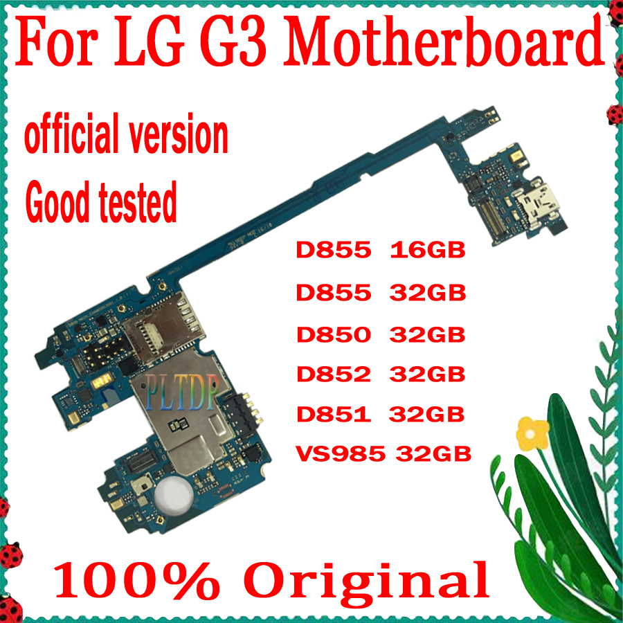 Buy Online Official Version For Lg G3 D855 D850 D851 D852 Vs985 Motherboard 16gb 32gb Unlocked For Lg G3 Replaced Motherboard Good Tested Alitools