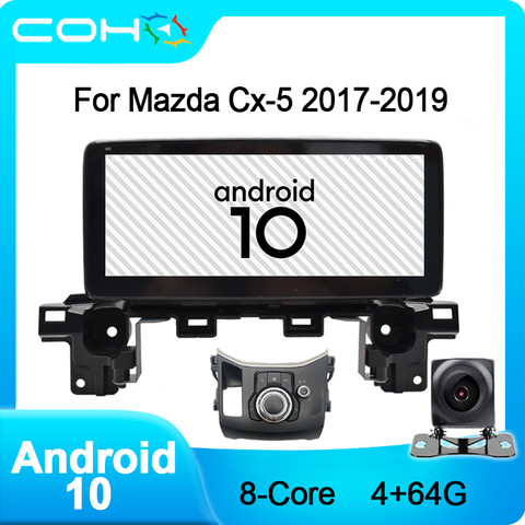 COHO For Mazda Cx-5 2017-2022 Car Navigation Gps Coche Dvd Automotivo Radio Android 10.0 Octa Core 4+64G ► Photo 1/6